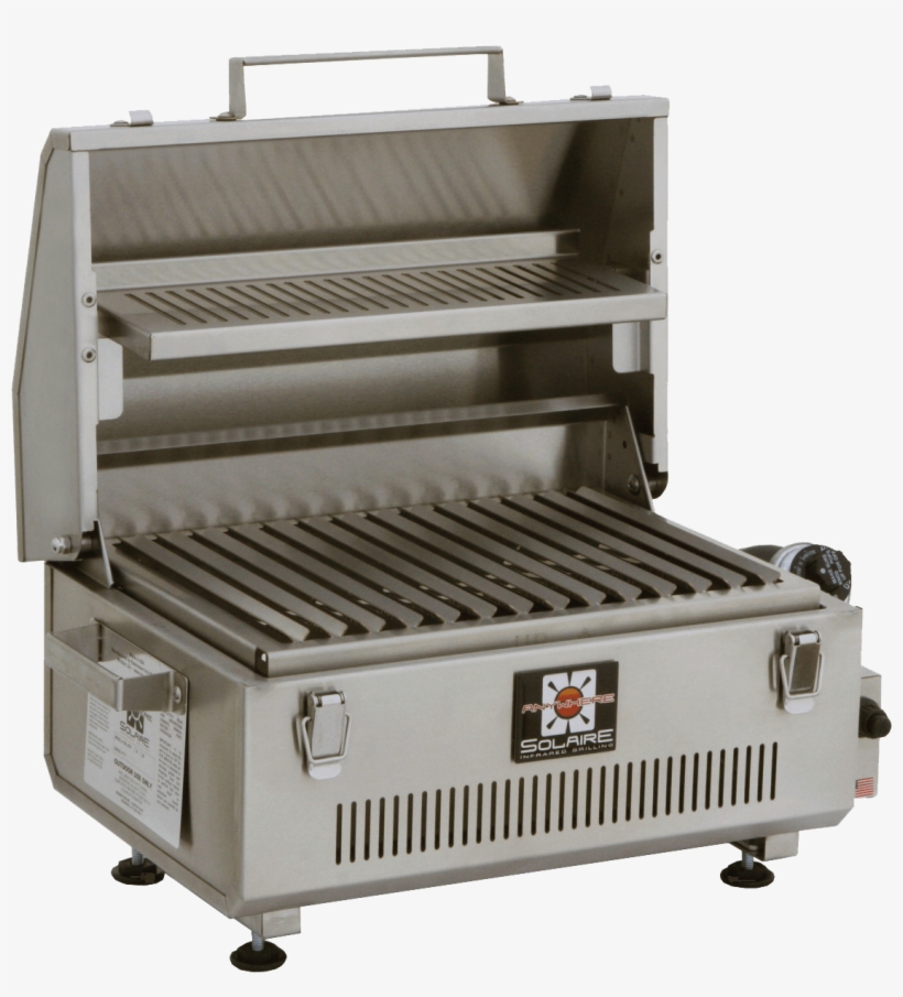 Solaire Anywhere Portable Infrared Grill With Warming - Barbecue Grill, transparent png #8668623