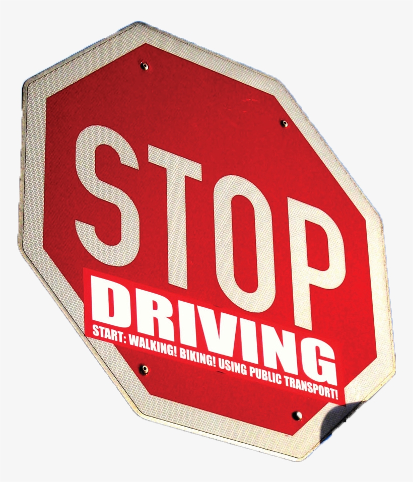 Stop-driving - Stop Sign, transparent png #8669160