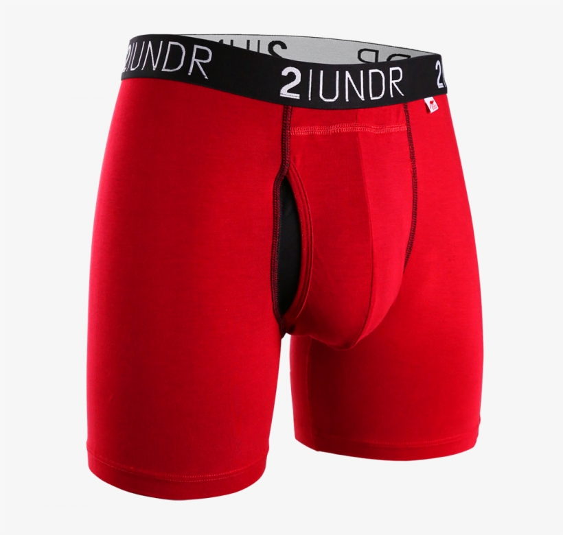 2undr Red Underwear - 2undr Men's Swing Shift Boxer, transparent png #8669724