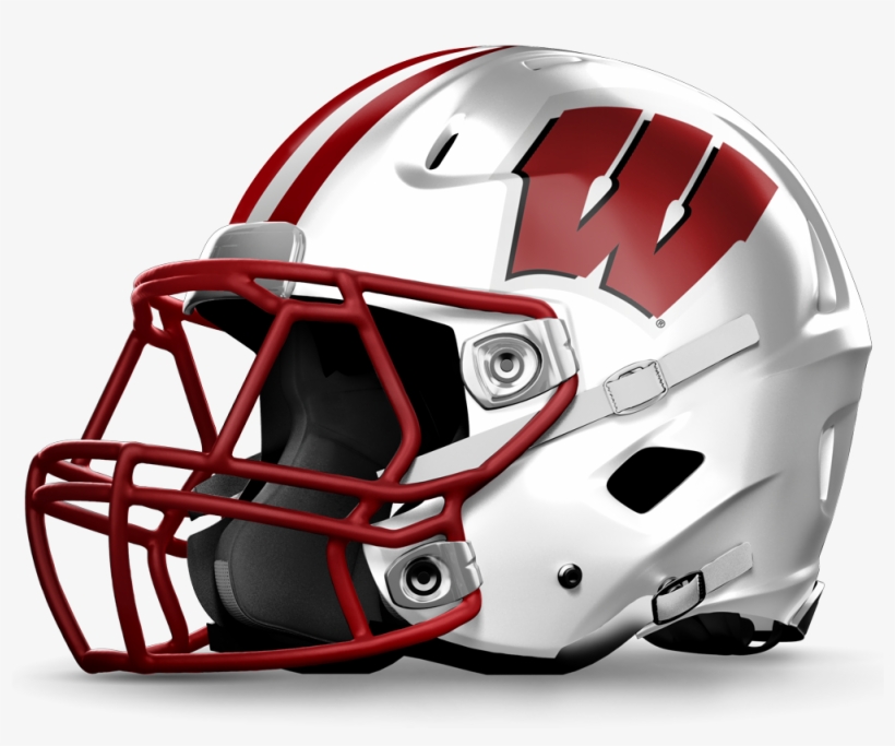 Wisconsin Http - //grfx - Cstv - Com/graphics/helmets/wis - College Football Helmets Png, transparent png #8669916