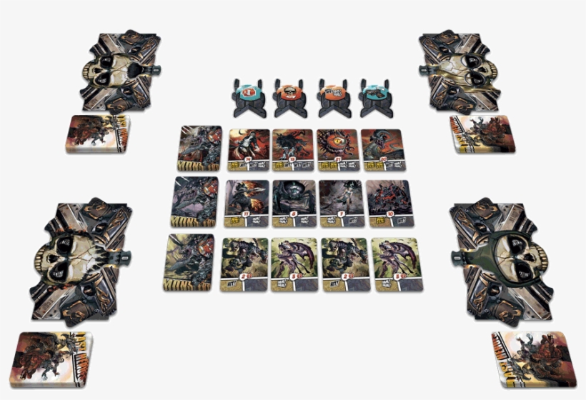 Last Heroes Vue Setup3d-web - Last Heroes Board Game, transparent png #8671260
