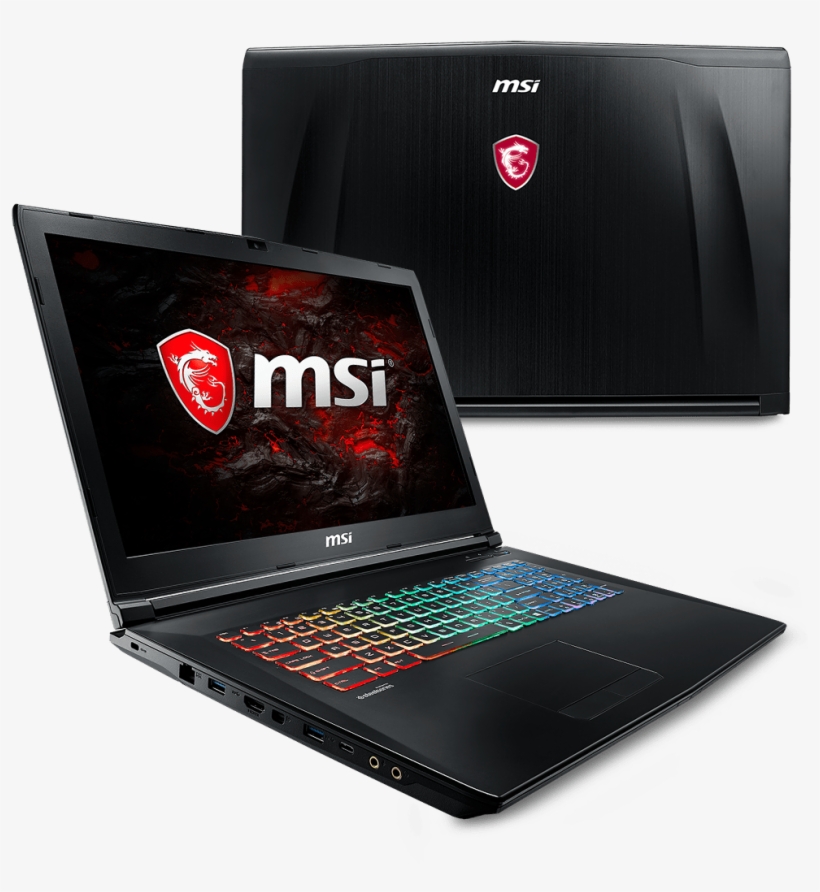 Msi Gp72x Leopard Pro Gaming Laptop X490 [kbl] [next - Netbook, transparent png #8671542