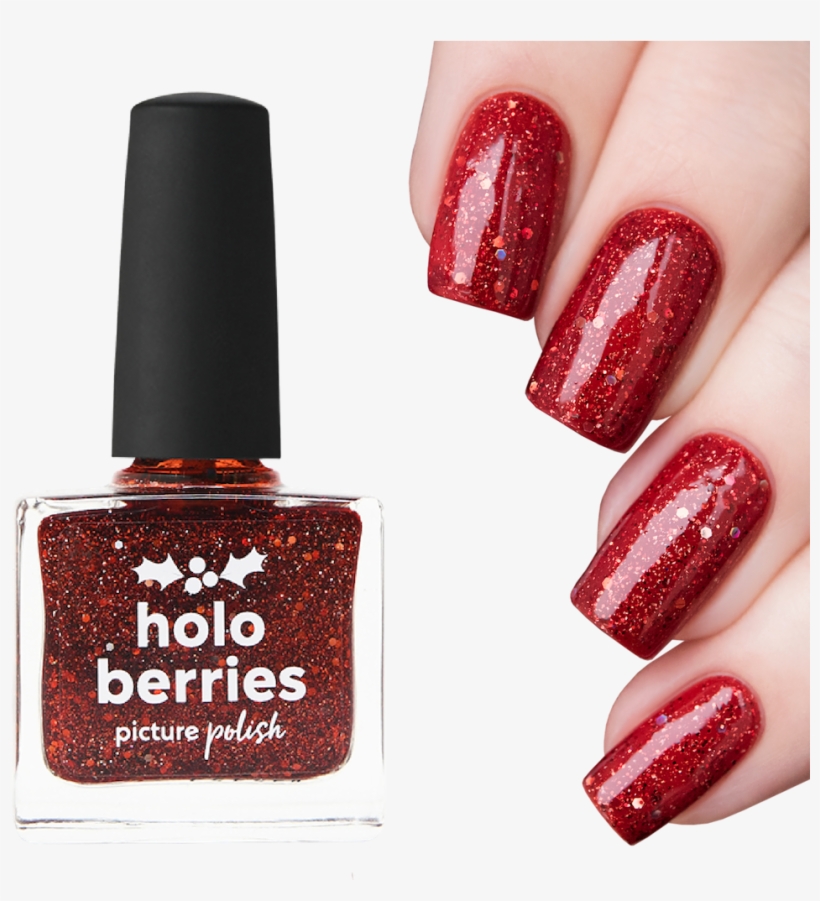 Nail Polish Holo Berries - Nail Polish, transparent png #8671672