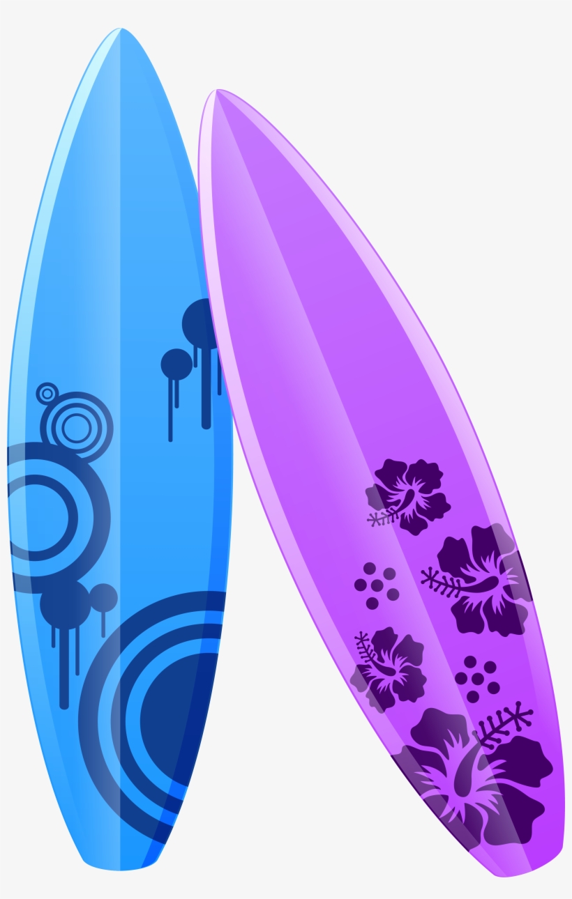 Vector Library Illustration Purple Cartoon Transprent - Dibujos Tabla De Surf, transparent png #8671911