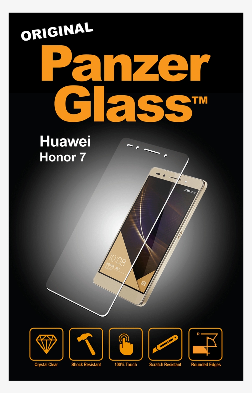 Panzerglass Huawei Honor - Samsung Galaxy S8 Panzerglass, transparent png #8672038