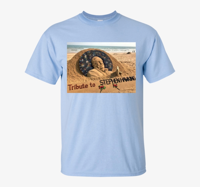 Stephen Hawking - Tribute - Stephen Hawking Sand Sculpture, transparent png #8672804