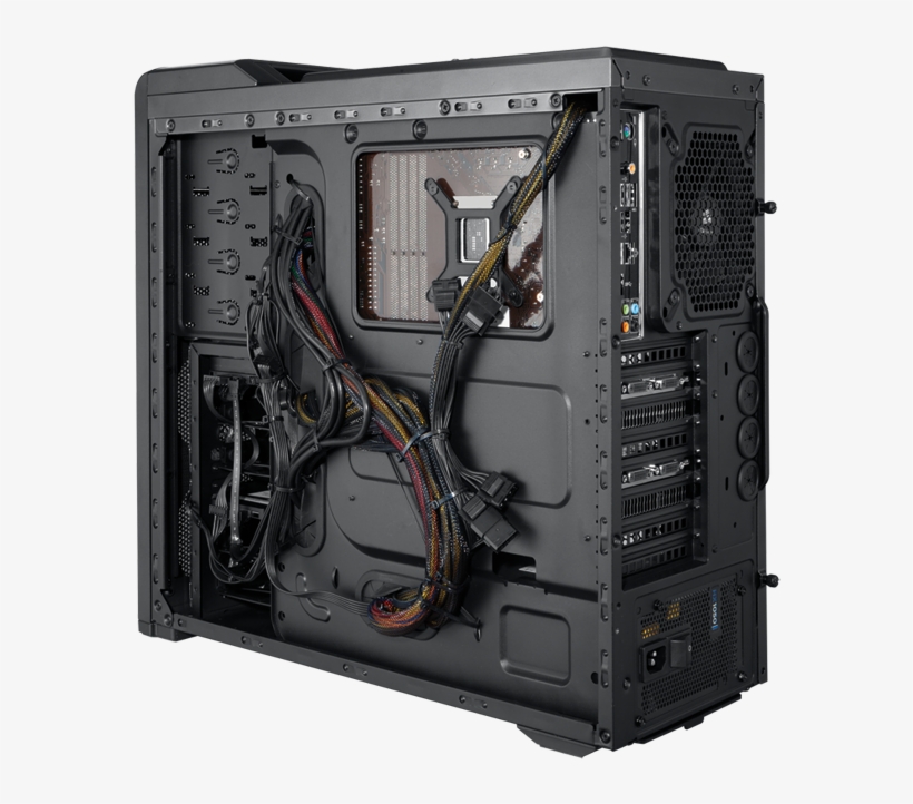 Corsair Announces Availability Of 99 Gaming Pc Case - Corsair 400c Cable Management, transparent png #8673086