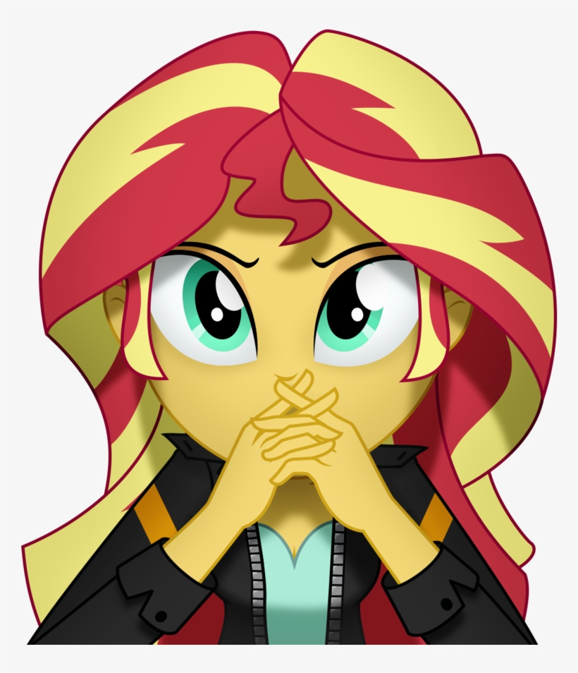 Sunset Stare By Bootsyslickmane Sunset Stare By Bootsyslickmane - Equestria Girls Sunset Shimmer Stare, transparent png #8673088