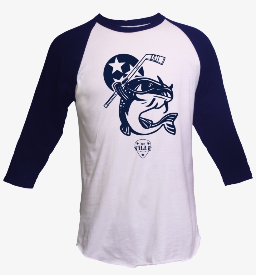 Nashville Stanley The Catfish - Raglan Sleeve, transparent png #8673207