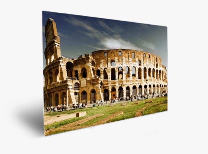 The Colosseum Or Coliseum - Colosseum, transparent png #8673277