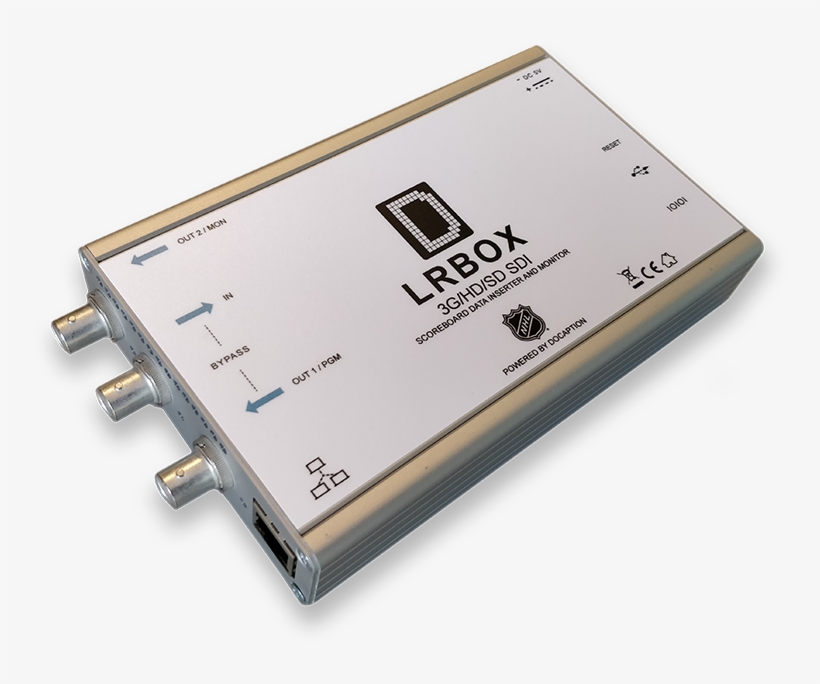 Nhl Wins With Docaption Lrbox Ancillary Data Platform - Electronics, transparent png #8673382