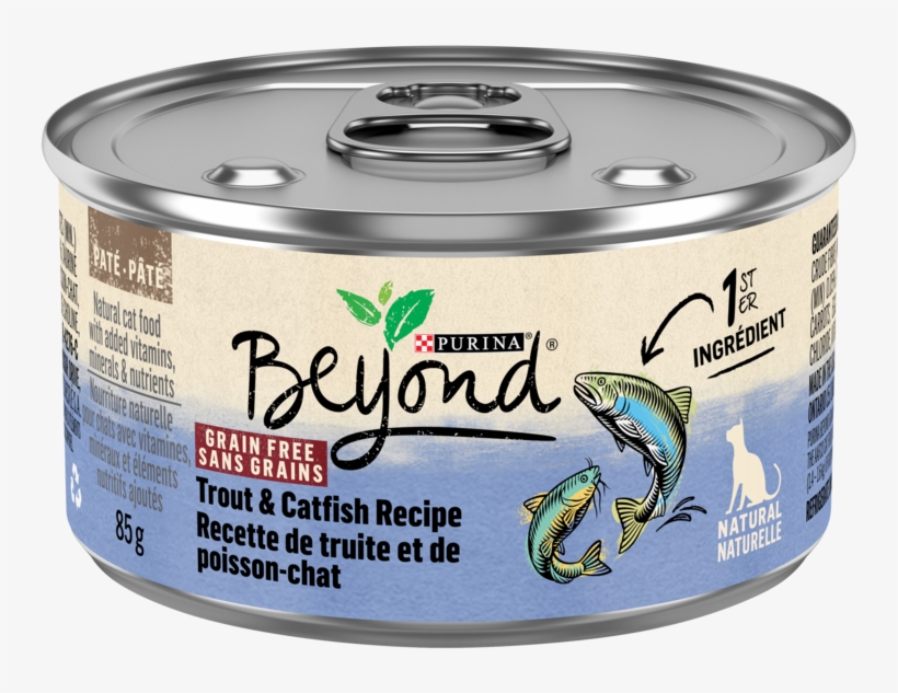 Purina® Beyond® Grain Free Trout & Catfish Recipe Wet - Great White Shark, transparent png #8673516