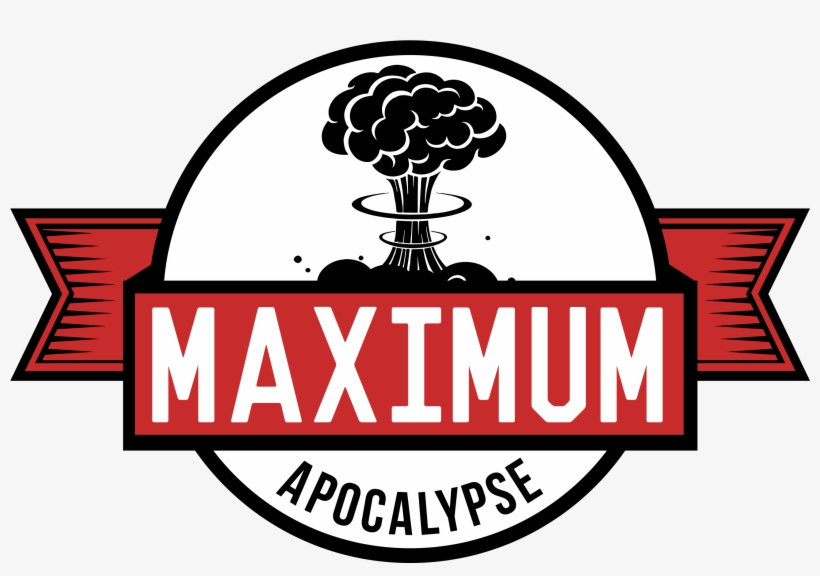 Maximum Apocalypse Logo Fit=3000,2000 - Maximum Apocalypse, transparent png #8673623