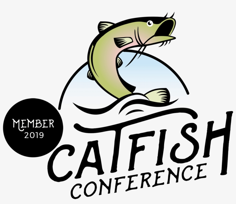 Catfish Conference 2019 Member Sticker - Cartoon, transparent png #8673752