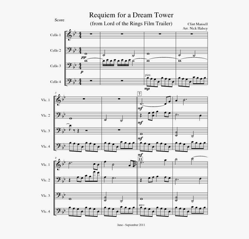 Score Preview - Sheet Music, transparent png #8674898