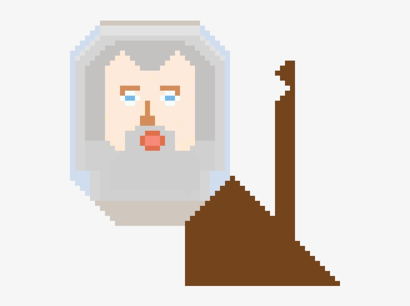 Gandalf - Cross Stitch Simple Order, transparent png #8674946