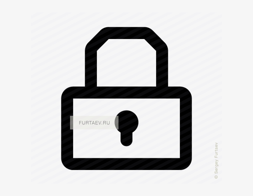 Lock Vector Icon - Password Icon Png White, transparent png #8675778