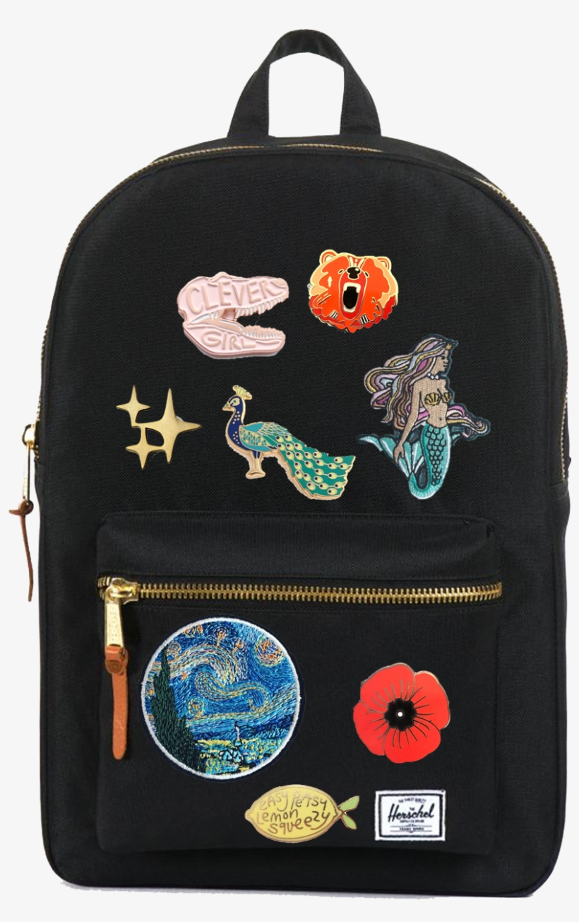 Backpack-pins - Herschel Backpacks, transparent png #8676202