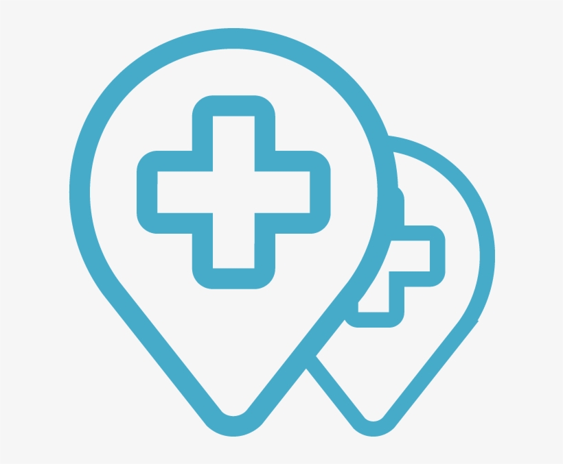 Icon-pins - Medical Shop Icon Png, transparent png #8676282