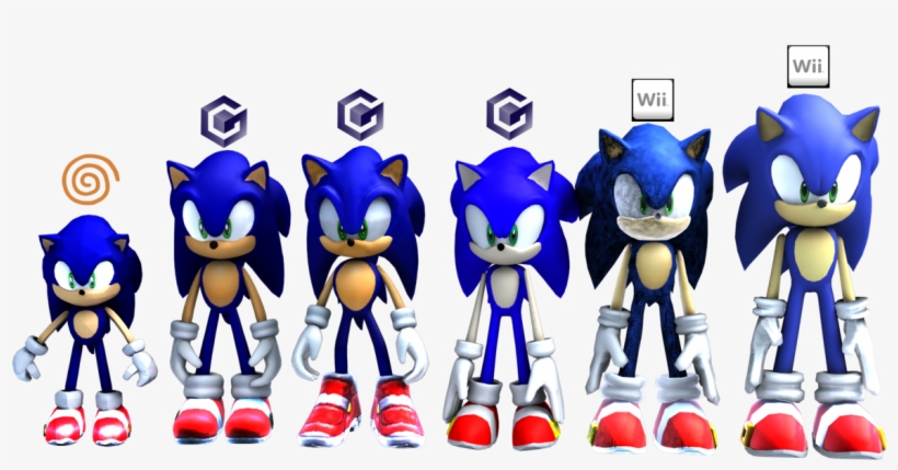 Png - Sonic The Hedgehog Tails Evolution, transparent png #8676454