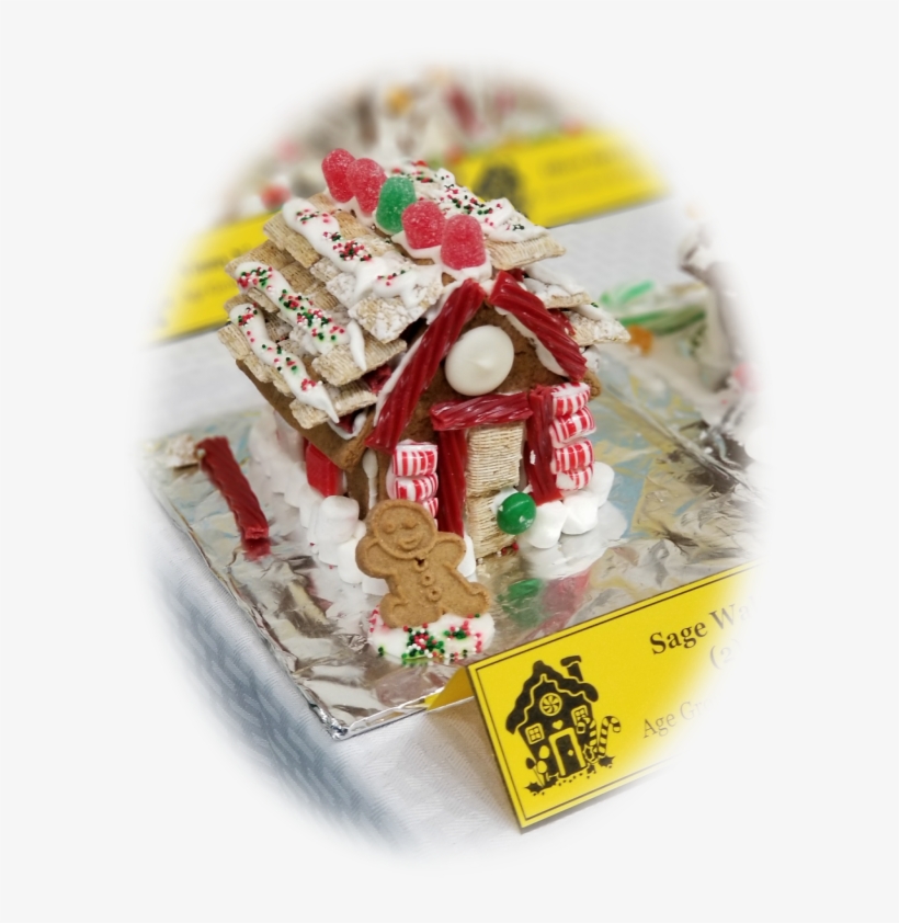 9th Annual Bedford Falls Gingerbread House Contest - Gingerbread House, transparent png #8676529