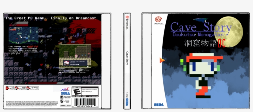 Image - Sega Dreamcast Cave Story, transparent png #8676668