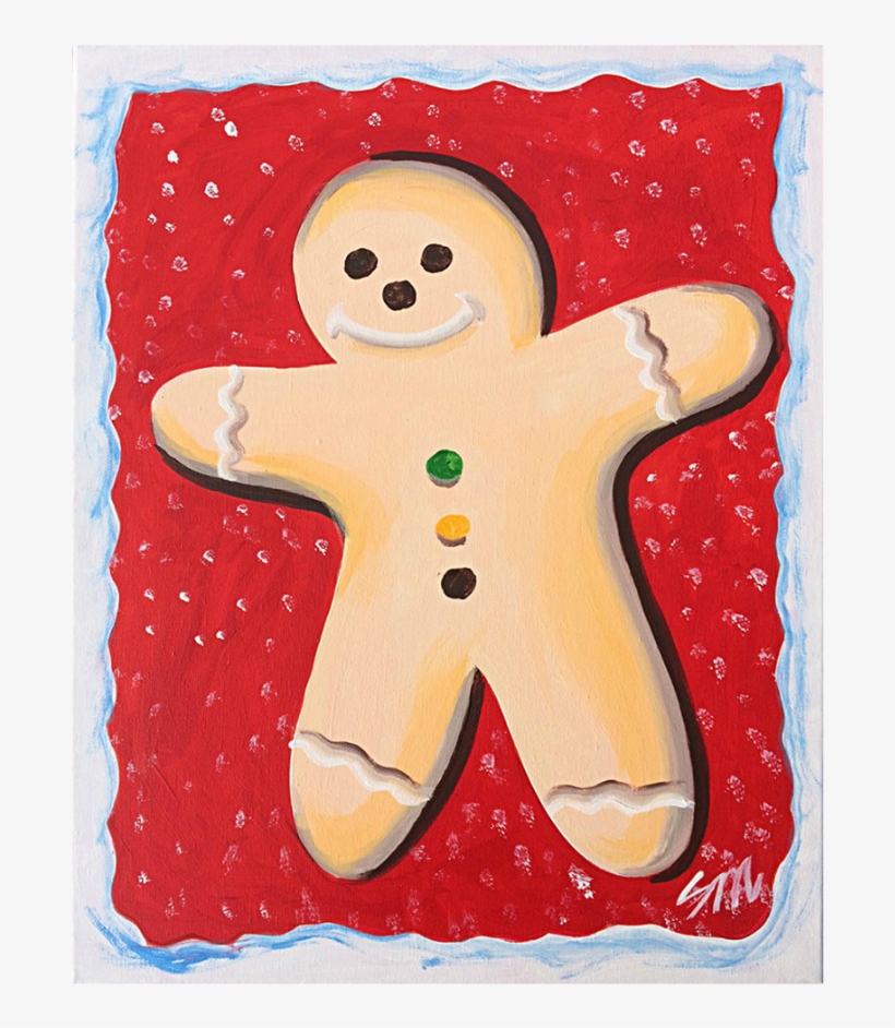 “gingerbread Man” - Gingerbread, transparent png #8676888