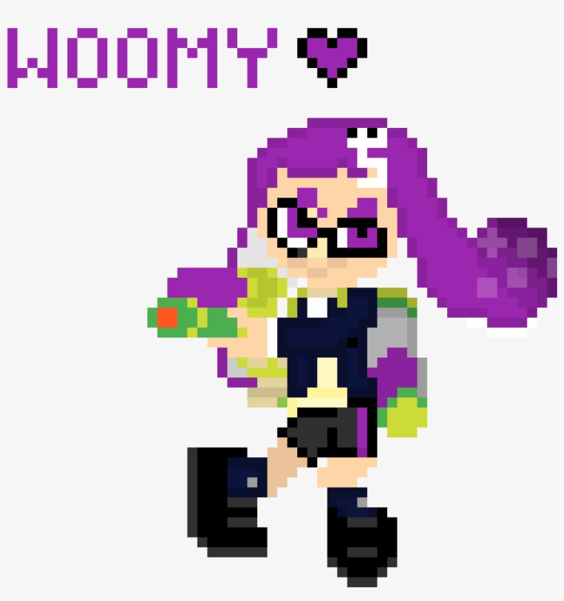 Inkling Girl (super Smash Bros - Super Smash Bros., transparent png #8676996