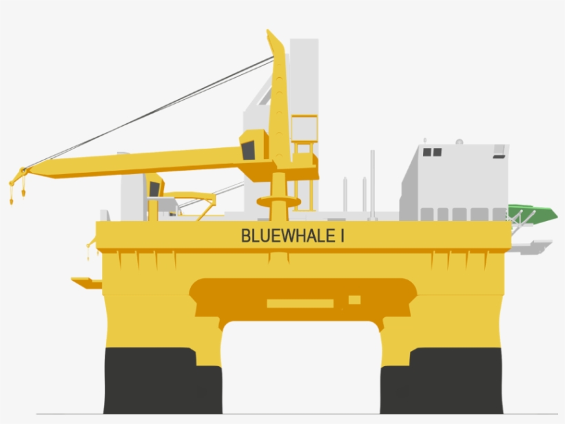 Do You Know How Oil Is Exploited From Deep Seas This - Crane, transparent png #8677220