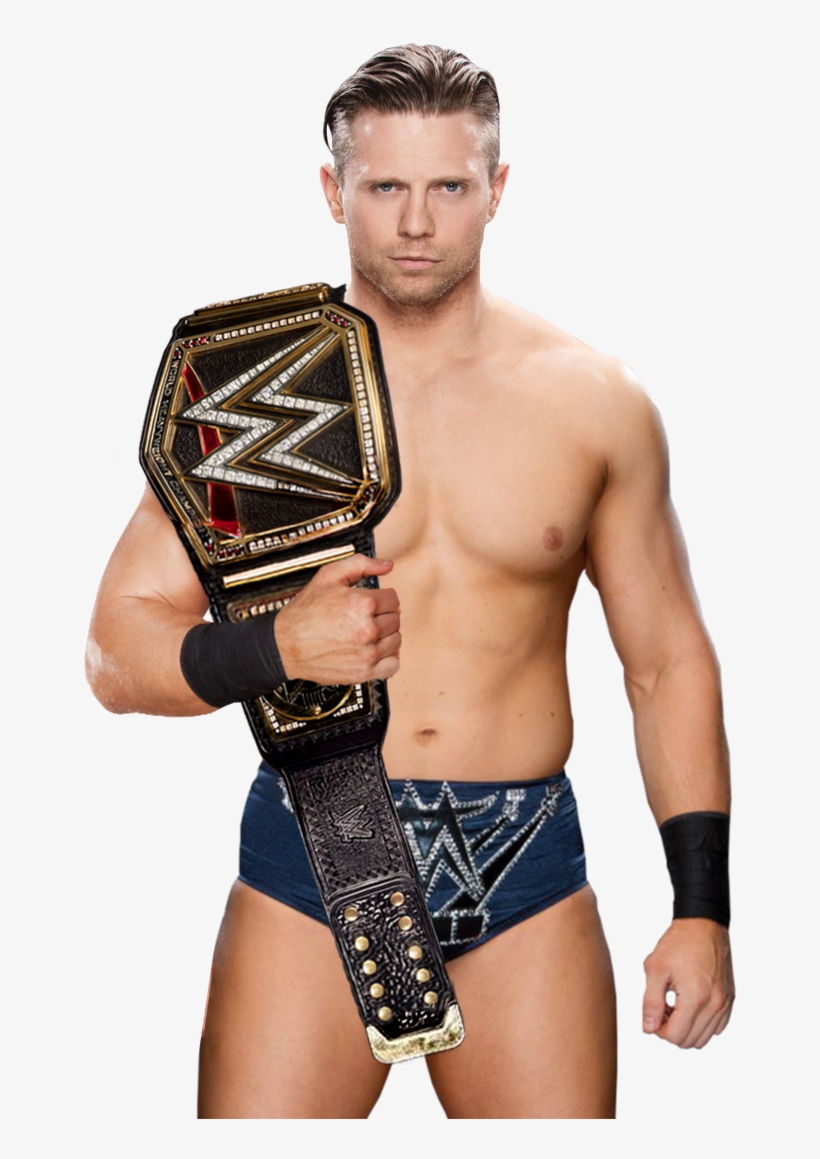 The Miz Wwe Champion Png - Miz Wwe Champion 2018, transparent png #8677622