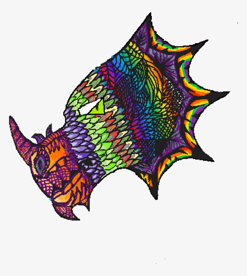Dragon Head - Illustration, transparent png #8677931
