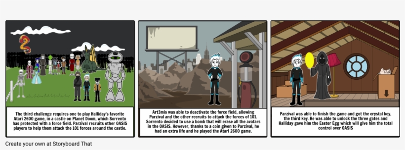 Ready Player One - Cartoon, transparent png #8678217