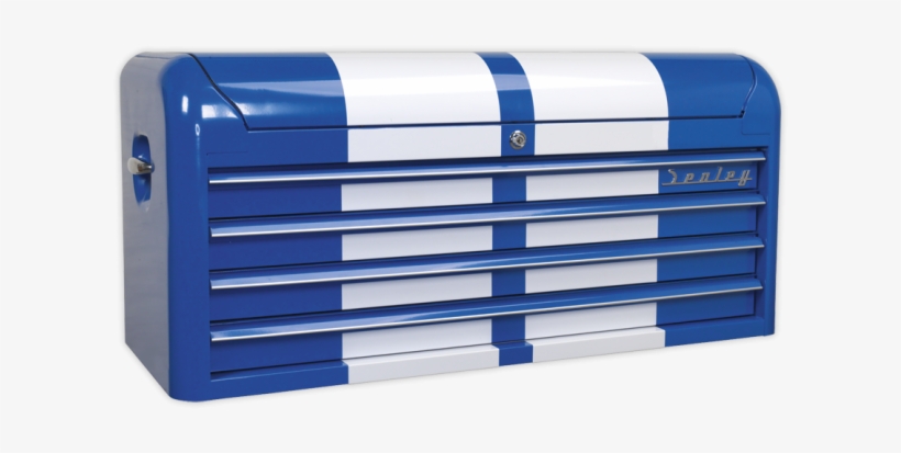 Topchest 4 Drawer Wide Retro Style - Box, transparent png #8678479