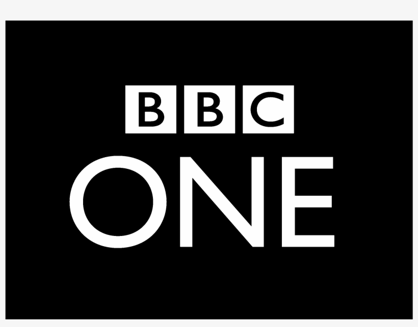 Bbc One Logo Black And White - Bbc One Logo White, transparent png #8678602