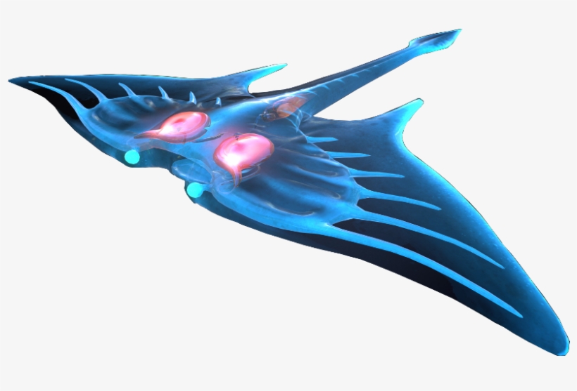 Subnautica Sticker - Ghost Rays Subnautica, transparent png #8678745