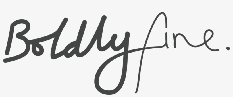 Boldly Fine Logo - Calligraphy, transparent png #8678836