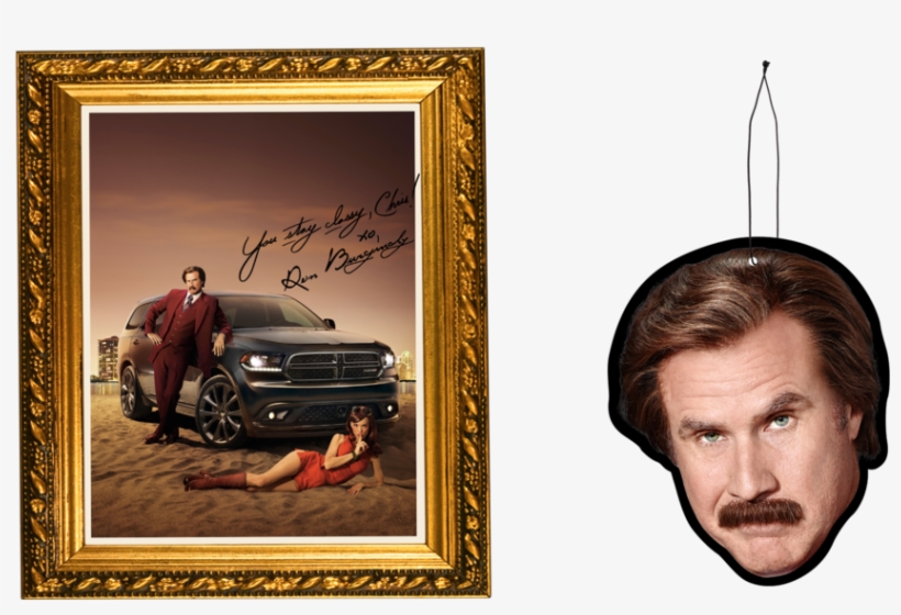 The Most Notable Were A Dodge Durango, A Ron Burgundy - Picture Frame, transparent png #8679022