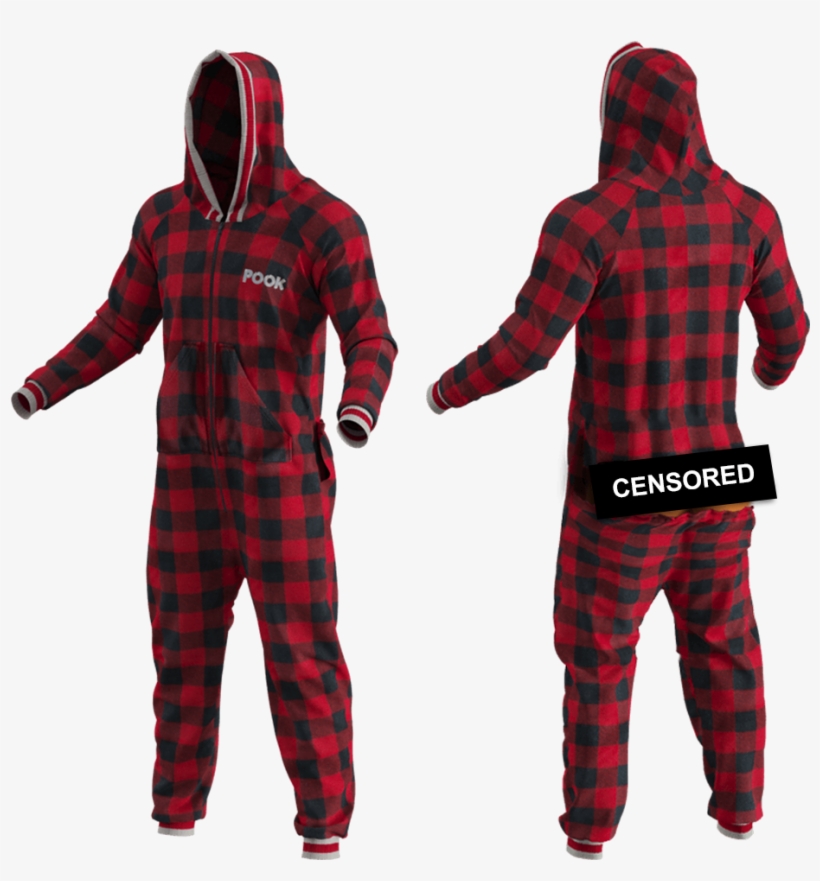 Lumberjack Onesie - Pook Onesie, transparent png #8679690