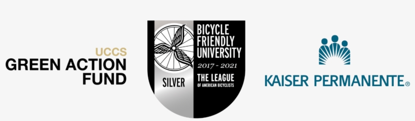 Uccs Green Action Fund, Bicycle Friendly, And Kaiser - Graphic Design, transparent png #8679720
