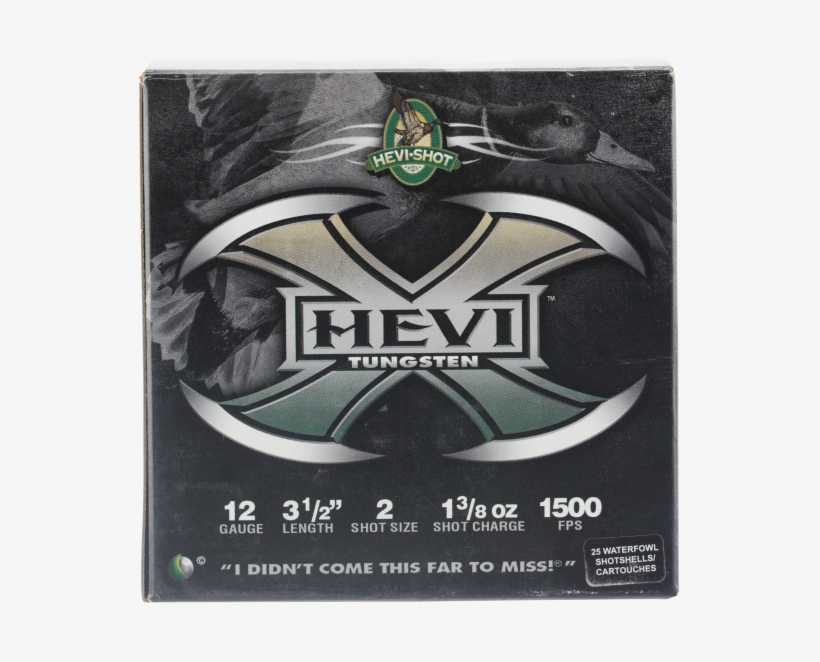 Hevishot 50352 Hevi X Waterfowl 12 Gauge - Heavy X Shotgun Shells, transparent png #8680471