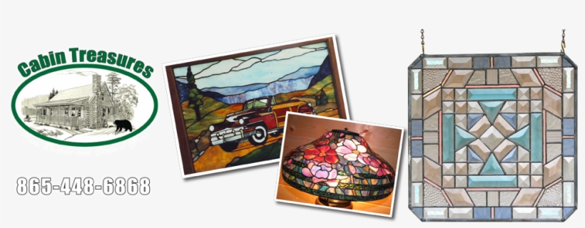 Beautiful Stained Glass By Becky Goodman, Townsend - Antique Car, transparent png #8680891