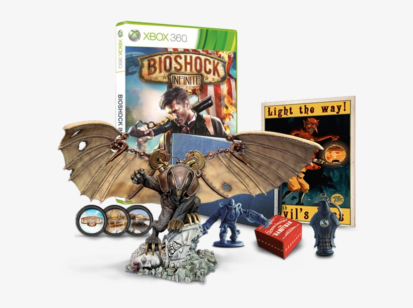 Bioshock Infinite Xbox 360 Songbird Edition - Bioshock Infinite, transparent png #8681339
