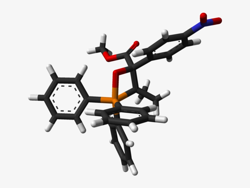 Wittig Oxaphosphetane From Xtal 2005 3d Sticks - Illustration, transparent png #8681886