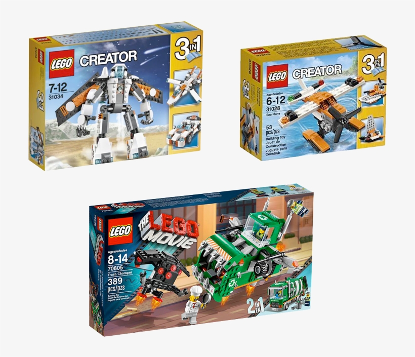 The Lego Creator 3 In 1 Sets Come With Instructions - Lego Movie 2 Lego Sets, transparent png #8682077