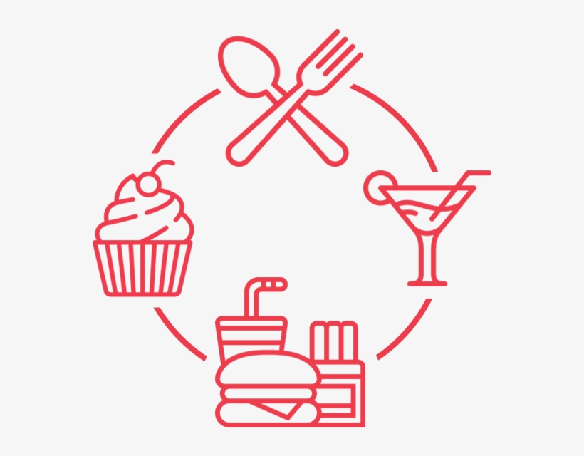 Food-icons - Cover Highlight Instagram Grey, transparent png #8682352