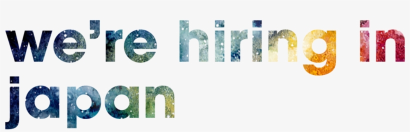 We're Hiring In Japan, transparent png #8682603