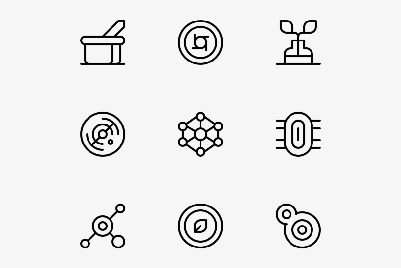 Biology - Line Art, transparent png #8683271