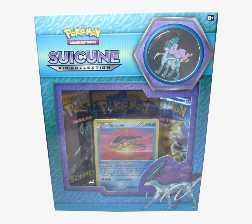 Pokemon Suicune Pin-kollektion - Action Figure, transparent png #8683272