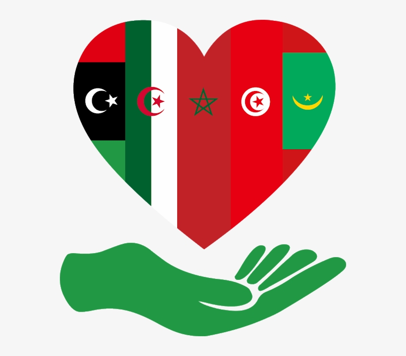 Download Flag Algeria Morocco Tunisia Libya Mauritania - Love Maroc, transparent png #8684066