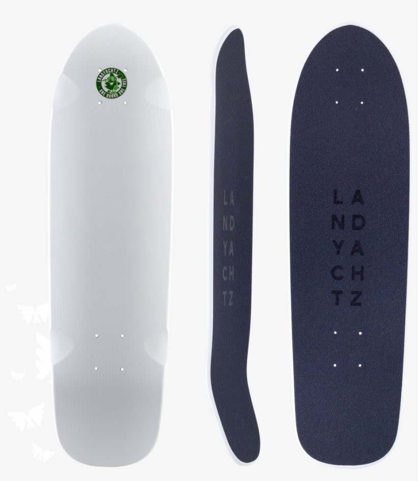 Landyachtz 2019 Dinghy Artic Fox Mini Longboard Skateboard - Skateboard Deck, transparent png #8684481